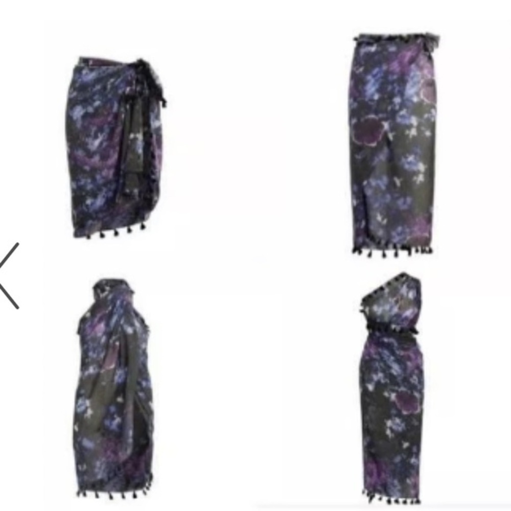 Peter Som Floral Sarong Meteorite